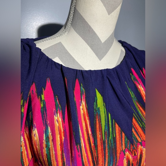 Enfocus Studio Elegant Navy Dress - Picture 7 of 11